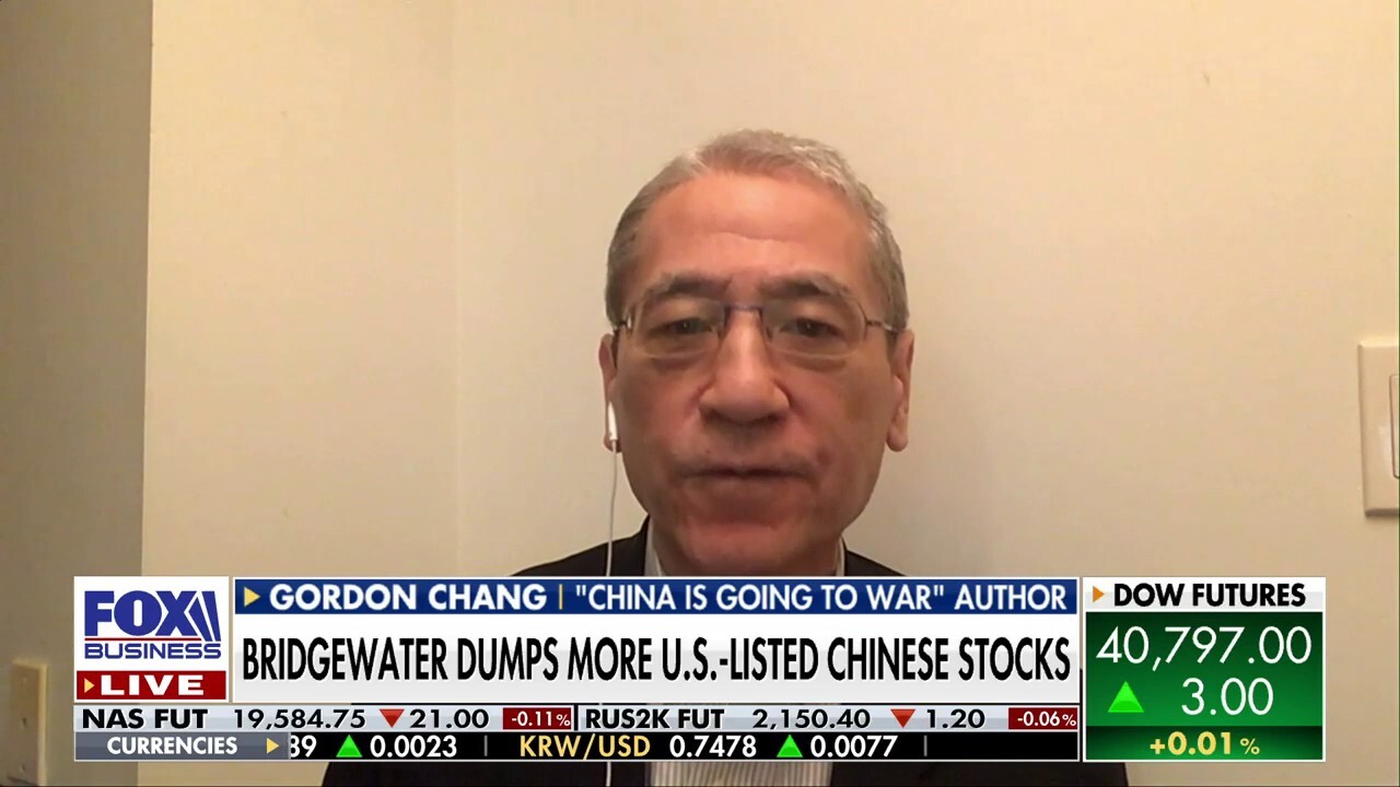 Being in China right now is 'very dangerous' to your financial health, Gordon Chang says