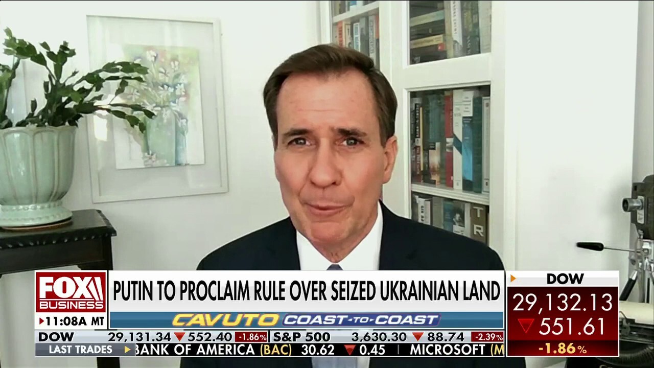 NSC Strategic Communication Coordinator John Kirby says the U.S. cannot rule out that Russia blew up its gas pipeline, telling 'Cavuto: Coast to Coast' this would be another example of Putin 'weaponizing' energy.