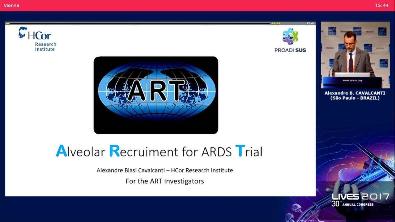Effects on Mortality of a Lung Recruitment Ventilation Strategy