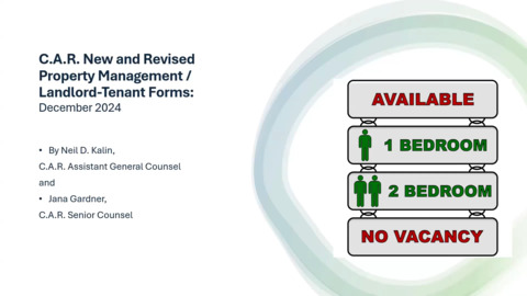 New & Revised Forms December 2024 PART 1