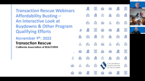 Transaction Rescue Webinar - Affordability Busting