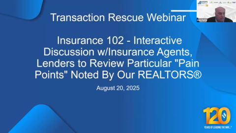 TR Webinar - Interactive with Insurance Agents and
