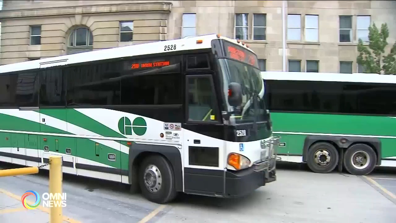 GO Transit巴士最快下週一將罷工 (ON)