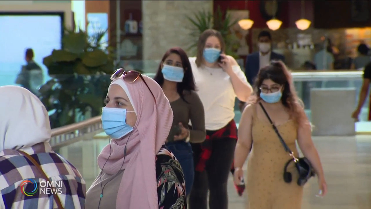 口罩及室內空氣質素同樣應受重視 -- Mar 12, 2021 (ON)