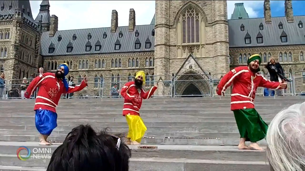 Maritime Bhangra group dances for a cause