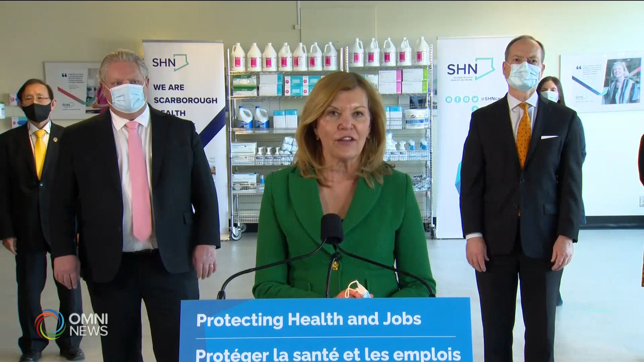 安省衛生部長願意公開接種疫苗釋除疑慮-- Mar 22, 2021 (ON)