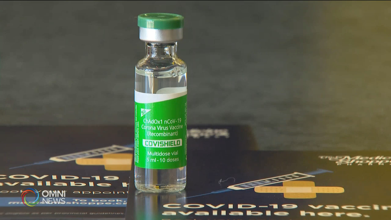 60至64歲省民預約注射疫苗踴躍 -- Mar 12, 2021 (ON)