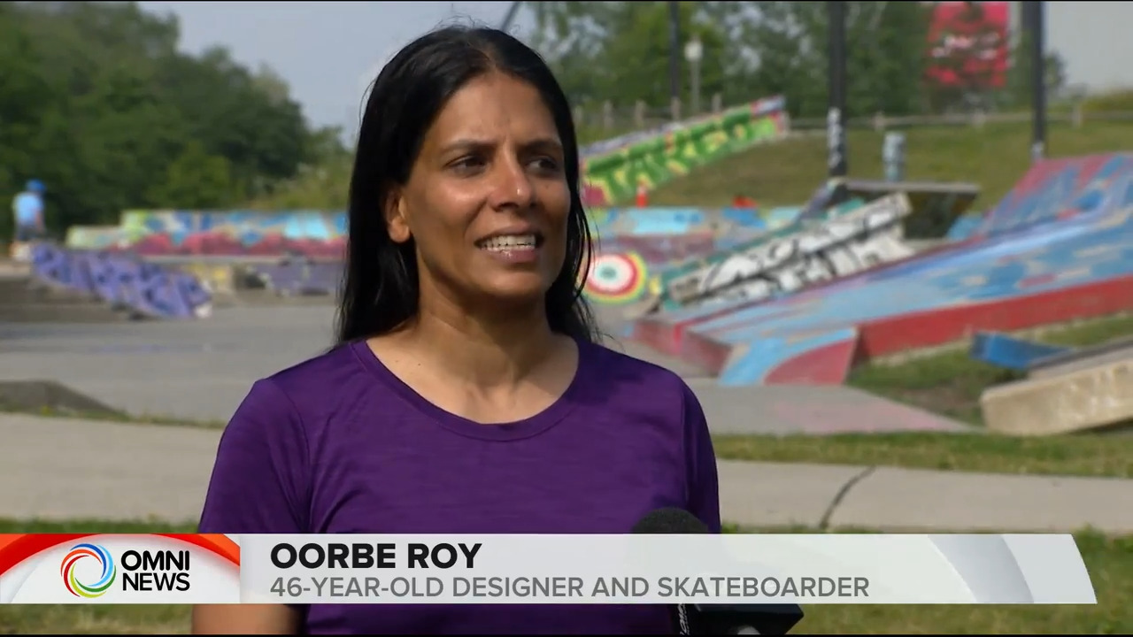 Skating Aunty goes viral on social media!