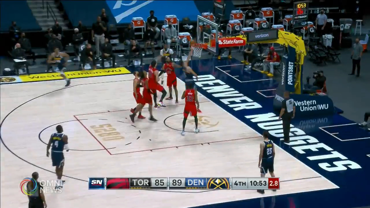 多倫多猛龍再輸一仗 楓葉則錦上添花 -- Apr 30, 2021 (ON)