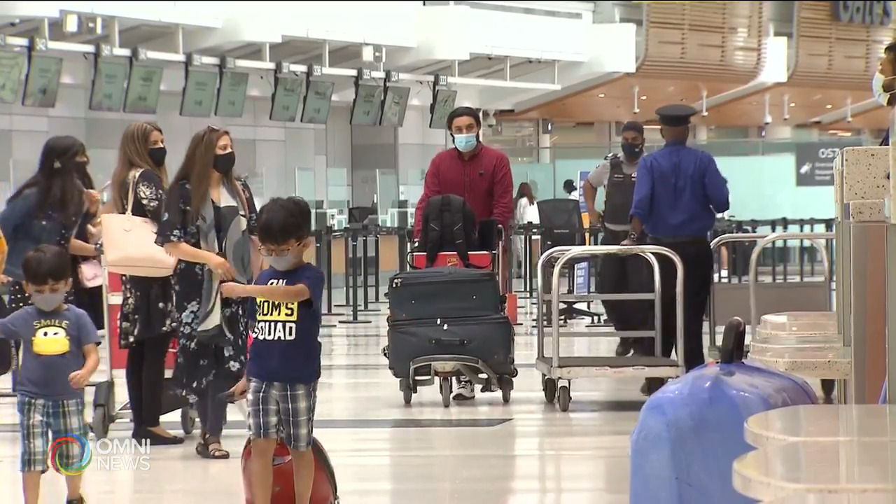 有學者預計10月初全面撤消入境管制 -- Aug 09, 2021 (ON)