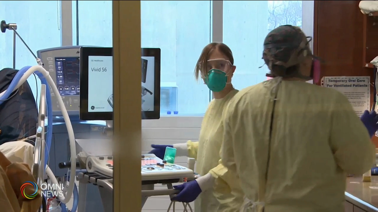 華裔前線護士回顧安省進入緊急狀態一週年 -- Mar 16, 2021 (ON)