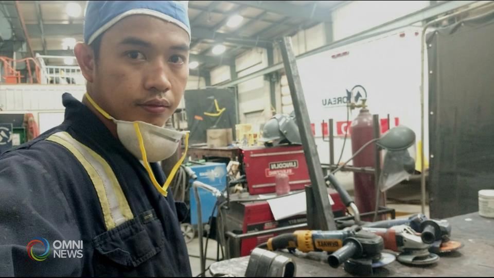 Pinoy welder sa Quebec, bida sa kanyang Level 10 Knowledge of French