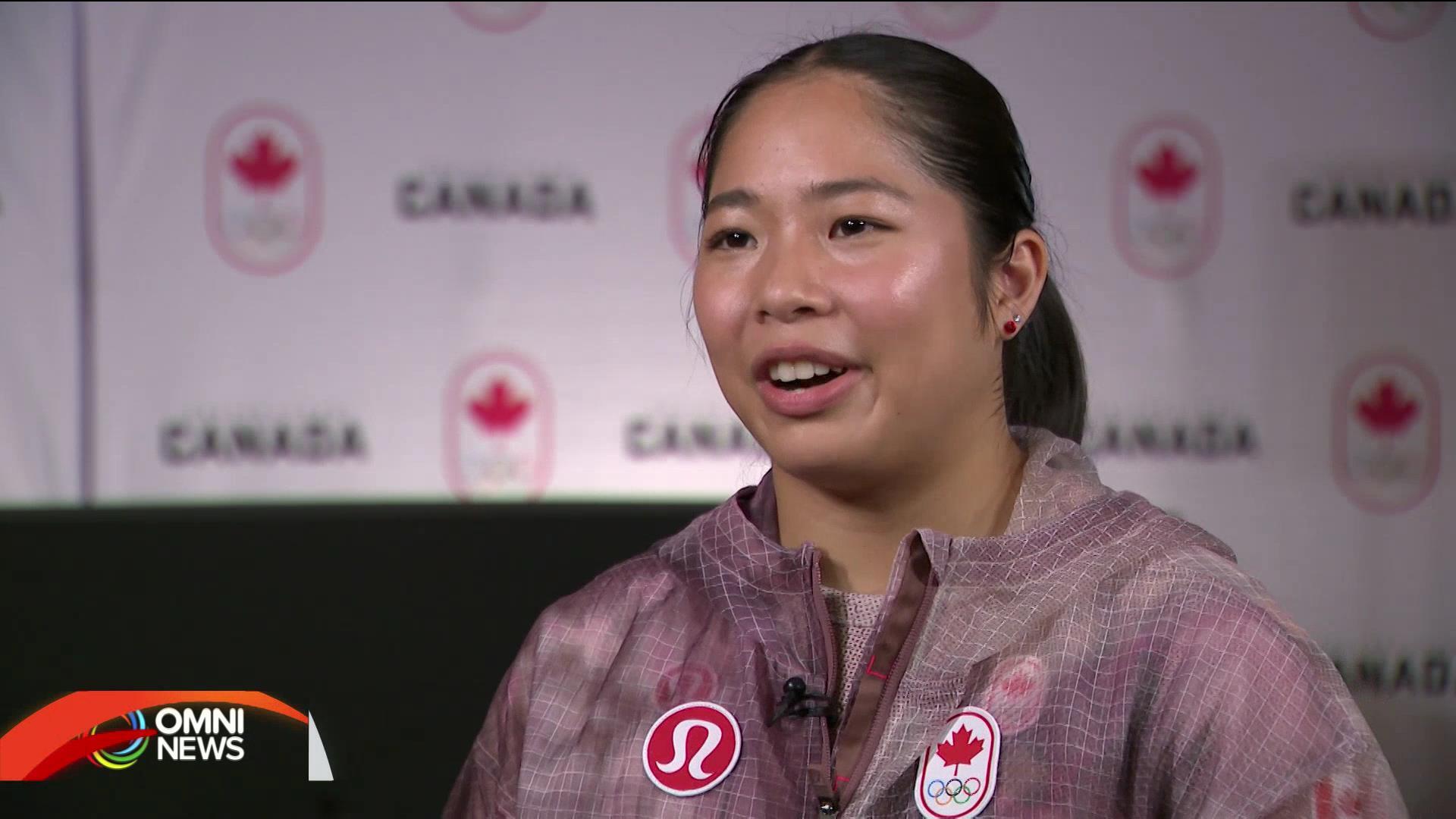 有華裔參與的本國女子體操隊取得第五名好成績