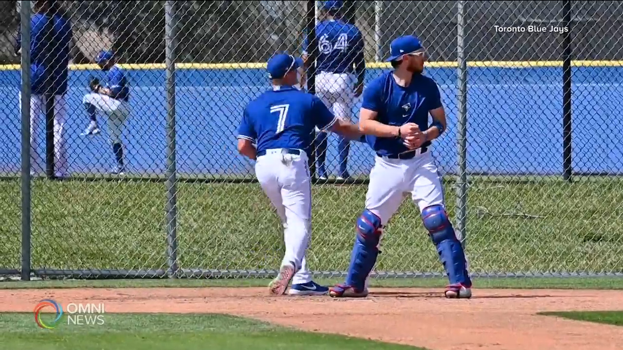 多伦多蓝鸟队为新球季做准备－ Feb 23, 2021