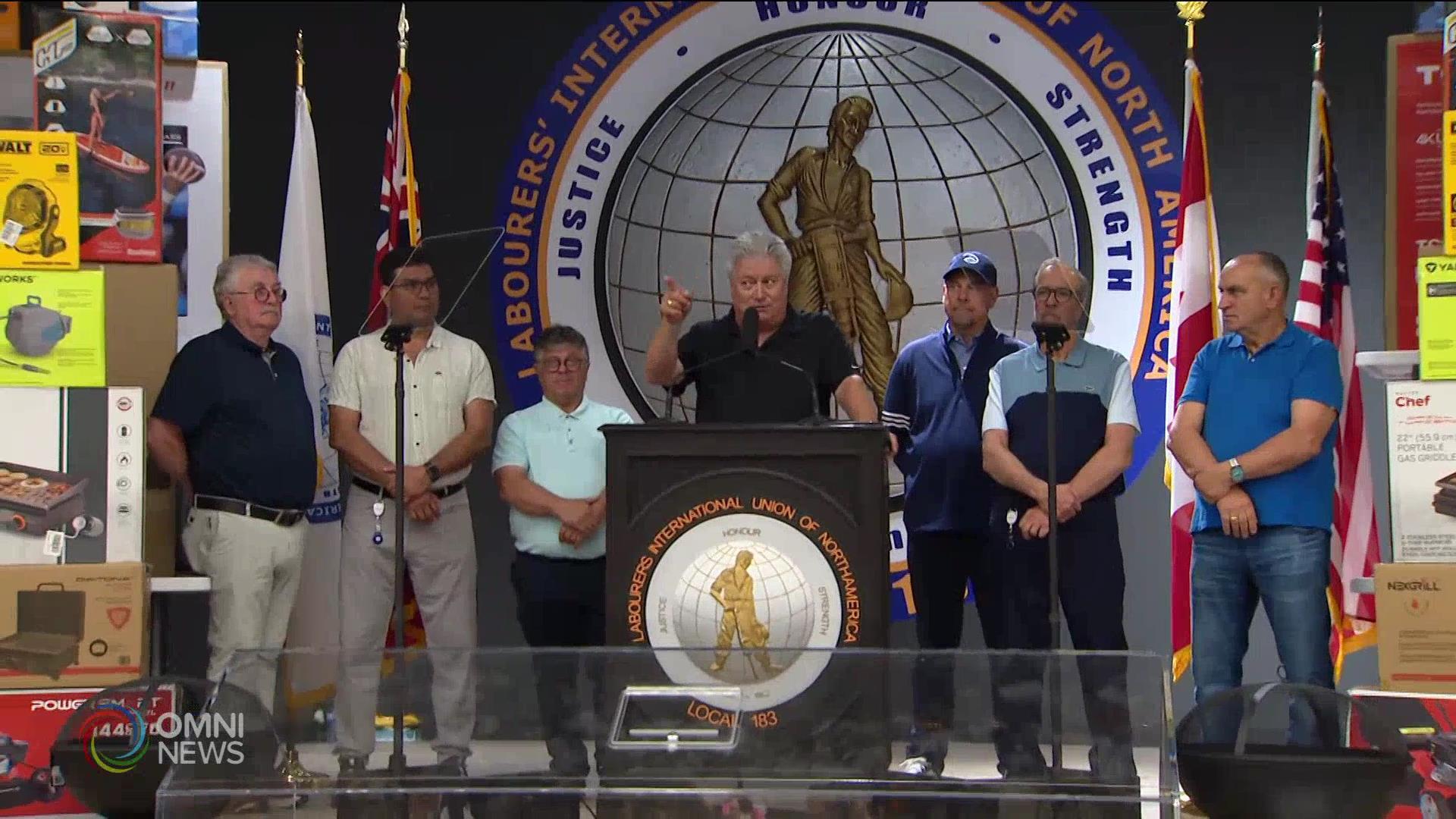 LiUNA Local 183 Raises Record $1.7 Million for GTA Charities