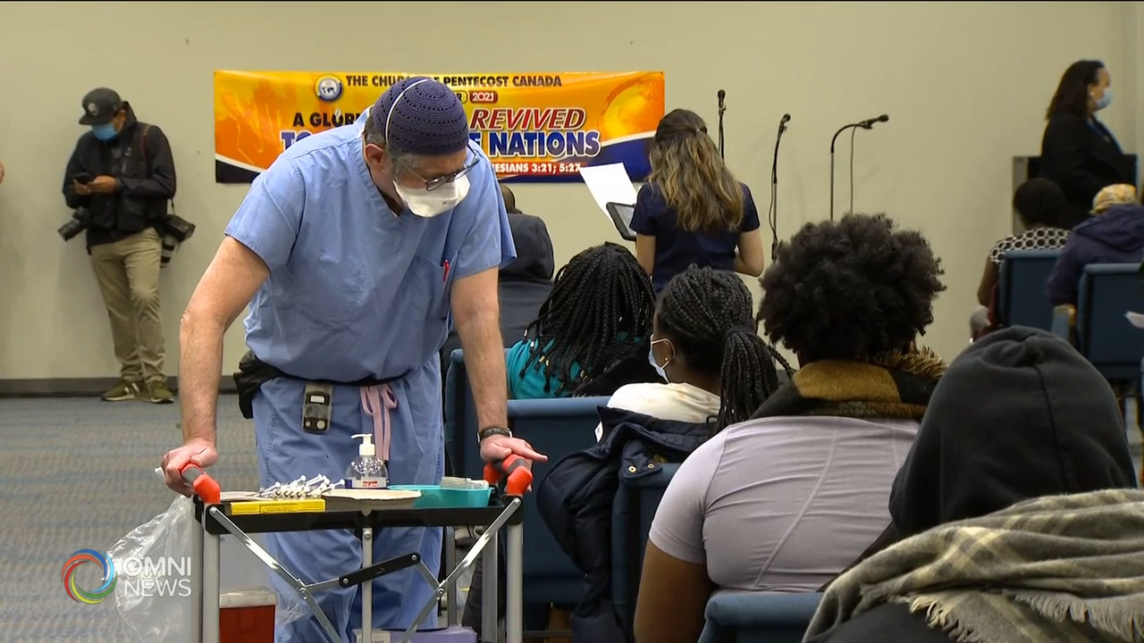 安省进一步扩大疫苗接种范围 － May 06, 2021