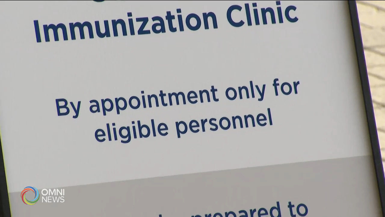 多市設首個接種中心 服務有障礙人士 -- May 19, 2021 (ON)