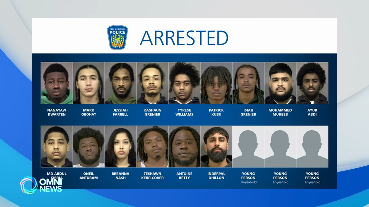 18 arrested in major...