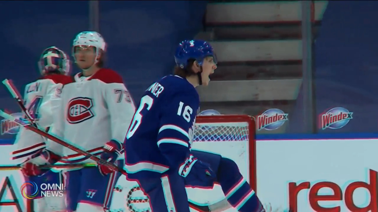 NHL枫叶将在季後赛第一轮面对加拿大人－ May 12, 2021