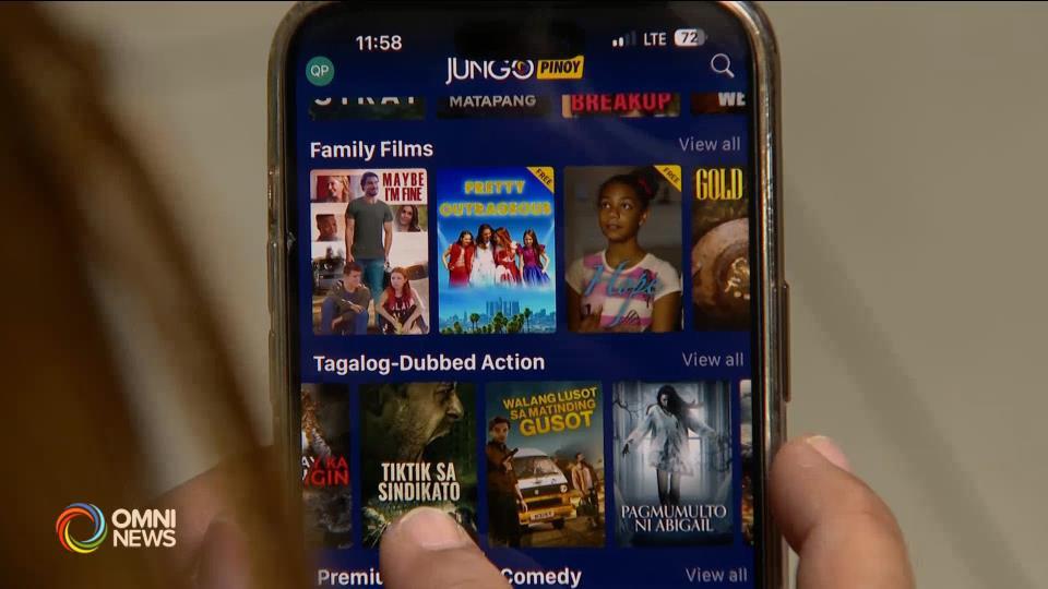 Bagong streaming app para mapanood ang mga pelikula at programa mula sa iba't ibang TV network sa Pilipinas, nasa Canada na