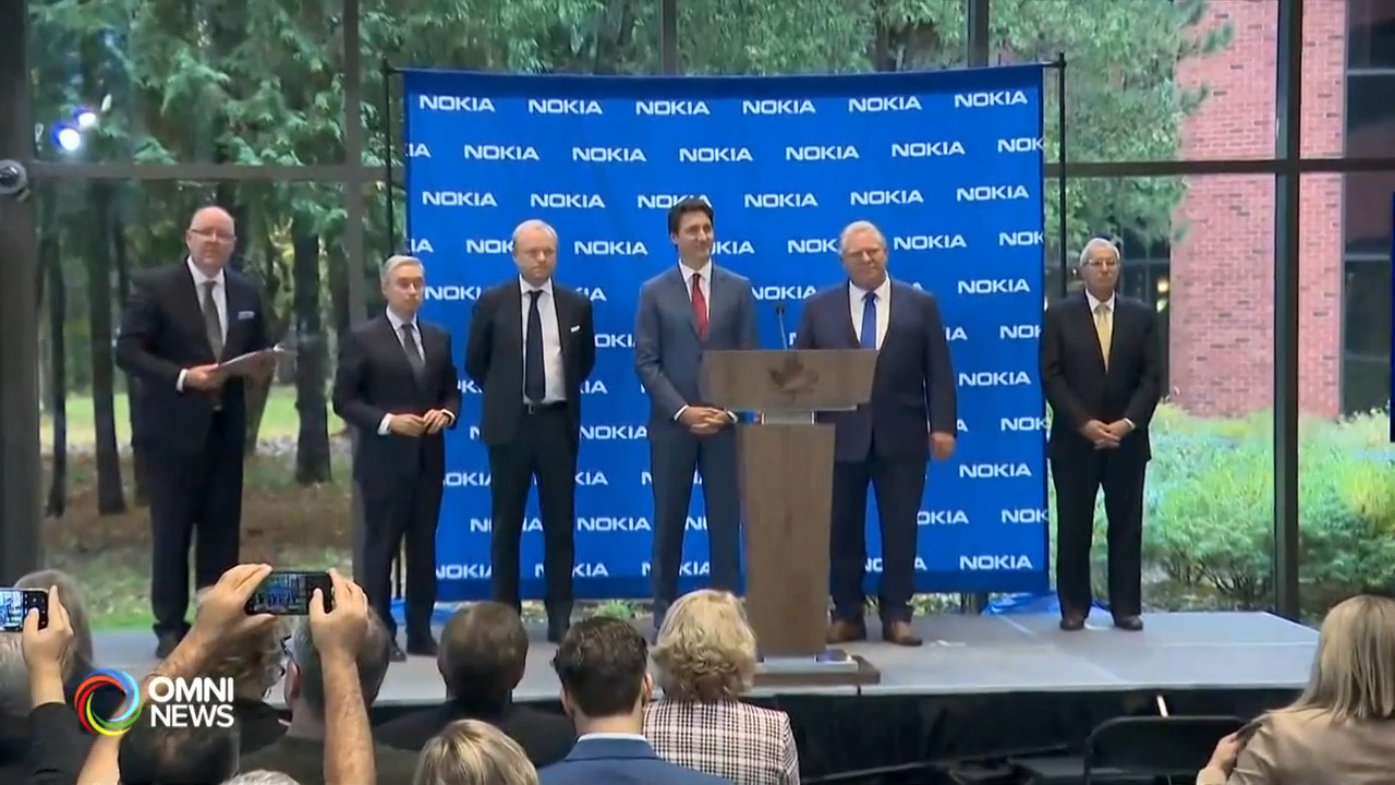 Nokia斥资3亿在渥太华兴建研发中心  (ON)