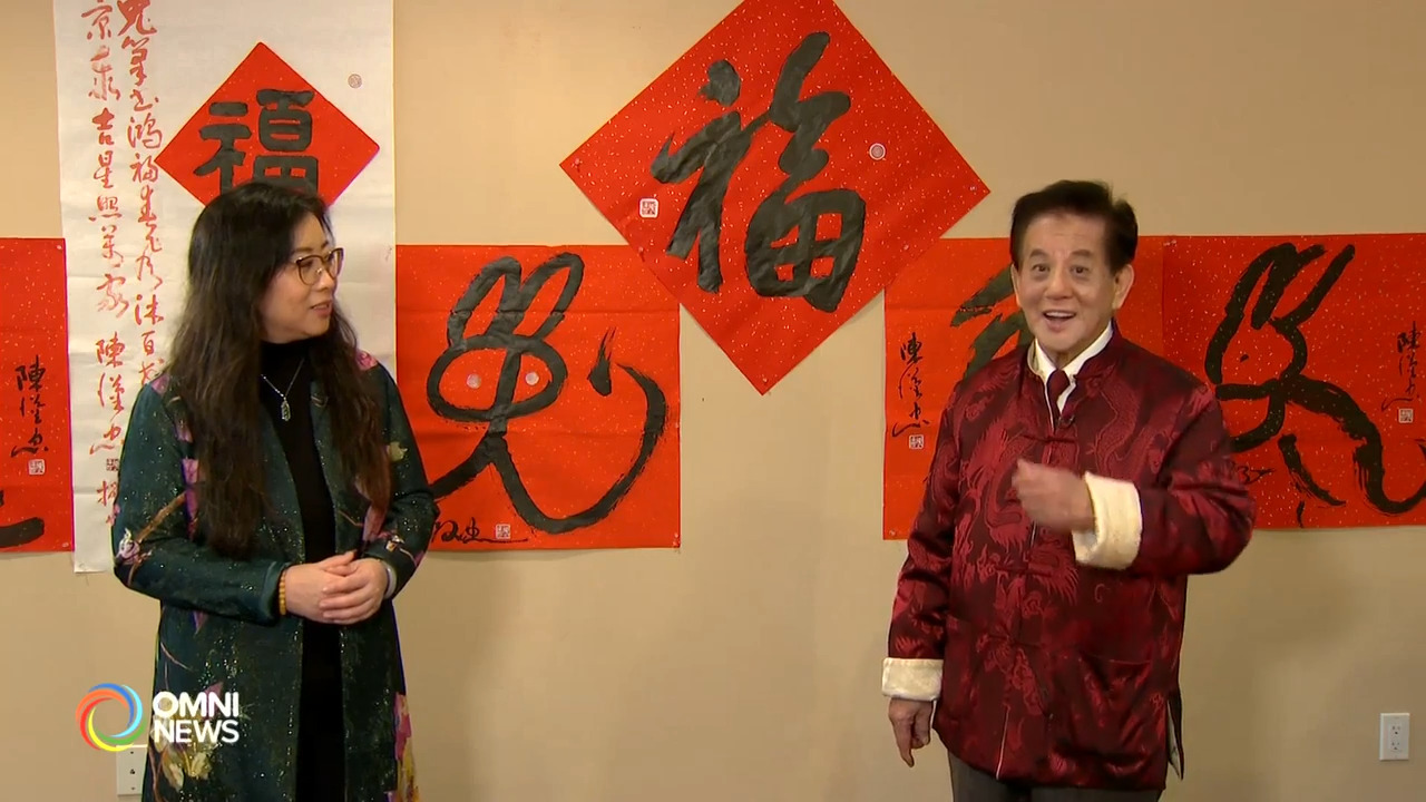 陈汉忠先生创意书法迎兔年