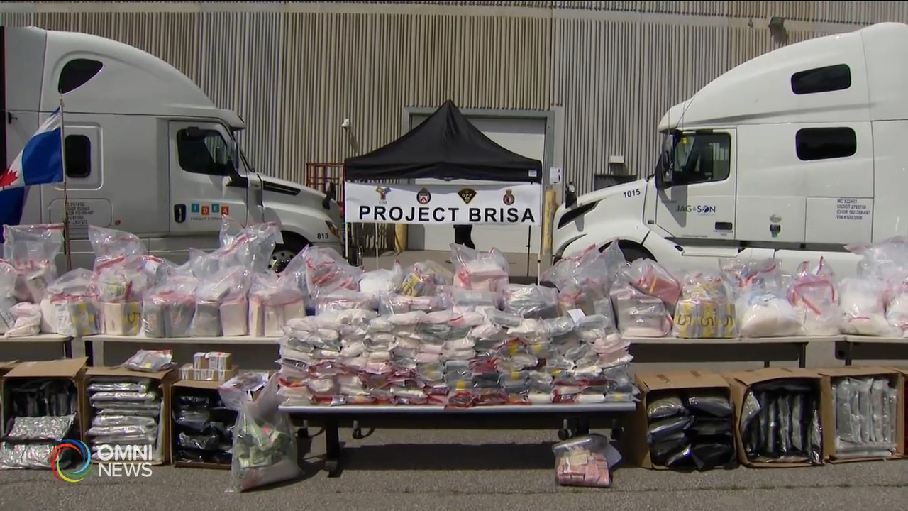 多倫多警隊搗破歷來最大宗毒品案 -- Jun 22, 2021 (ON)