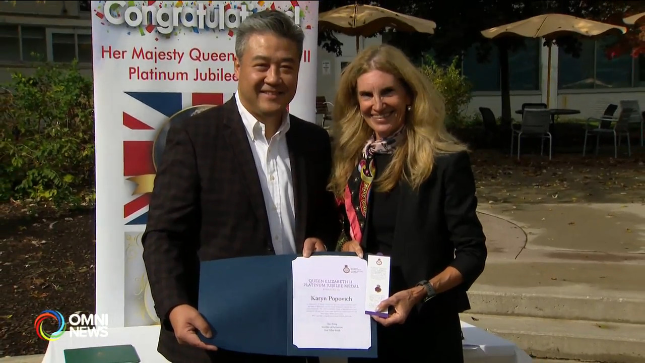 北約克全科醫院總裁獲頒女王白金禧獎章 (ON)