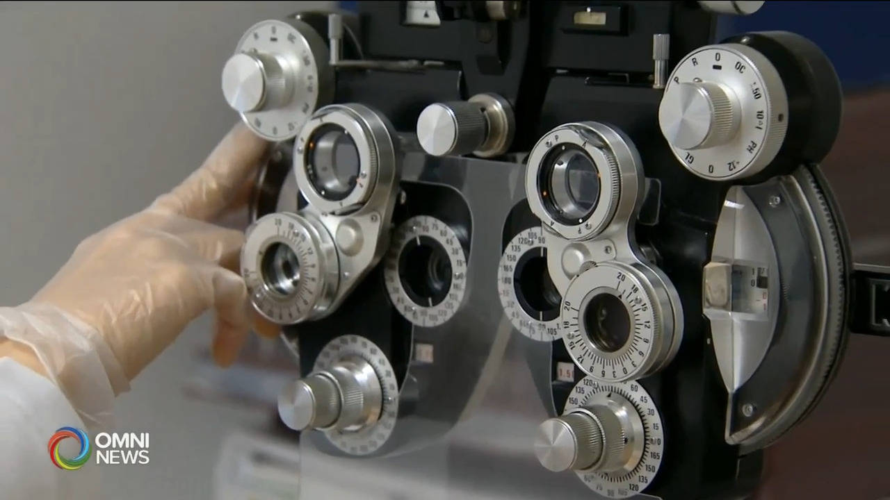 省府向驗光師提供額外撥款 防止服務受影響 -- Aug 17, 2021 (ON)