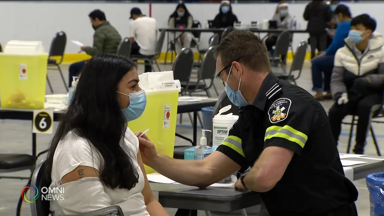 皮爾區所有成年人明日起可預約接種 -- May 05, 2021 (ON)