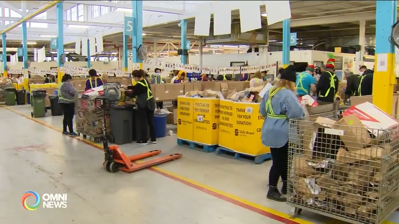 多伦多食物周济库仅上个月,就接待创纪录的二十万名民众, 人数是疫情前的三倍多