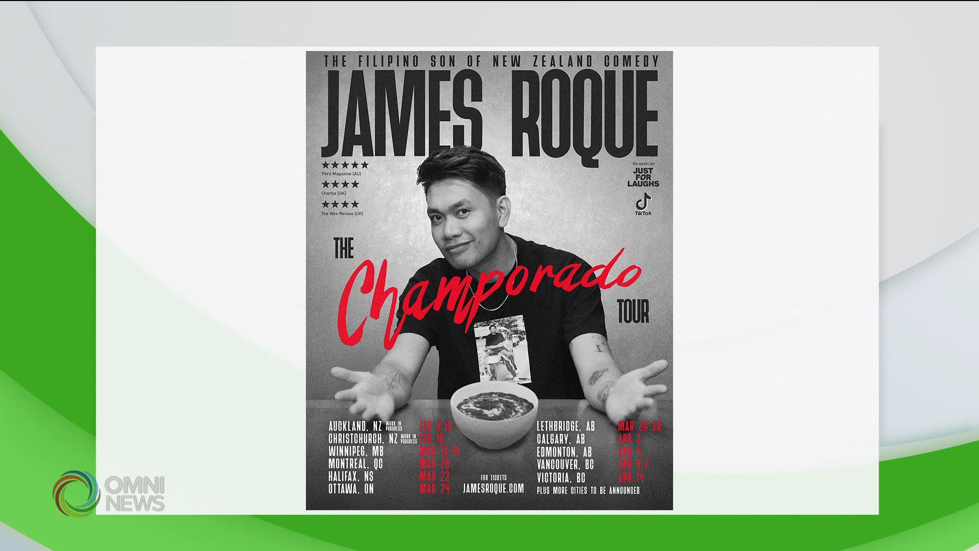 Filipino komedyante James Roque, magsasagawa ng kanyang unang Canadian tour