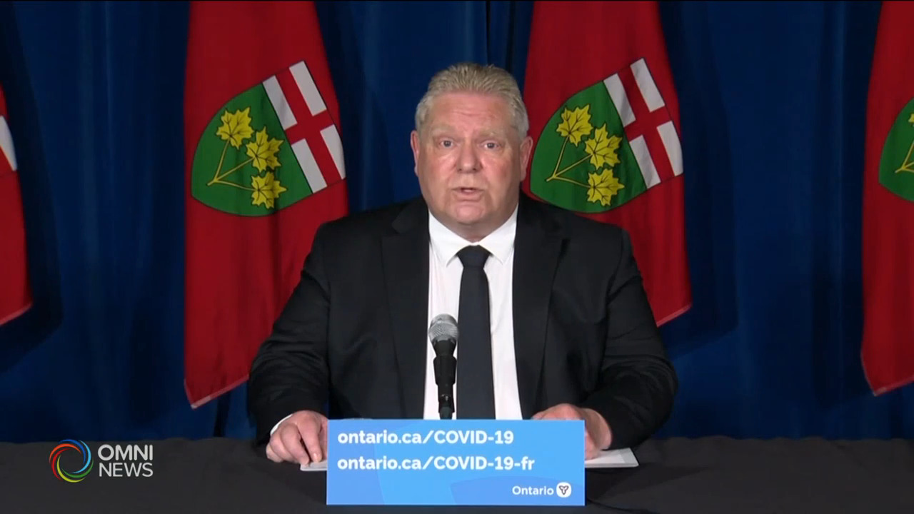 省長頒佈更嚴厲疫情管控措施 -- Apr 16, 2021 (ON)