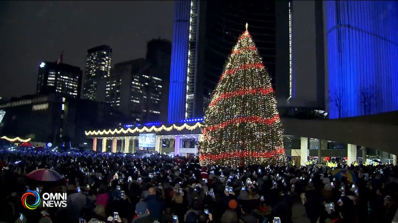 多倫多彌敦菲臘廣場年度節日彩燈展, 將正式開始; 為聖誕新年拉開序幕