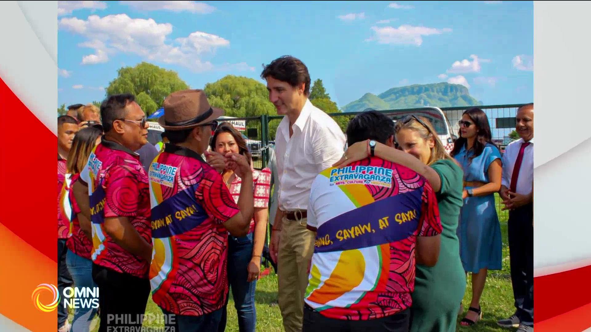 Prime Minister Justin Trudeau at ilan pang lider ng bansa, dinaluhan ang Filipino Fiesta Extravaganza sa Brampton