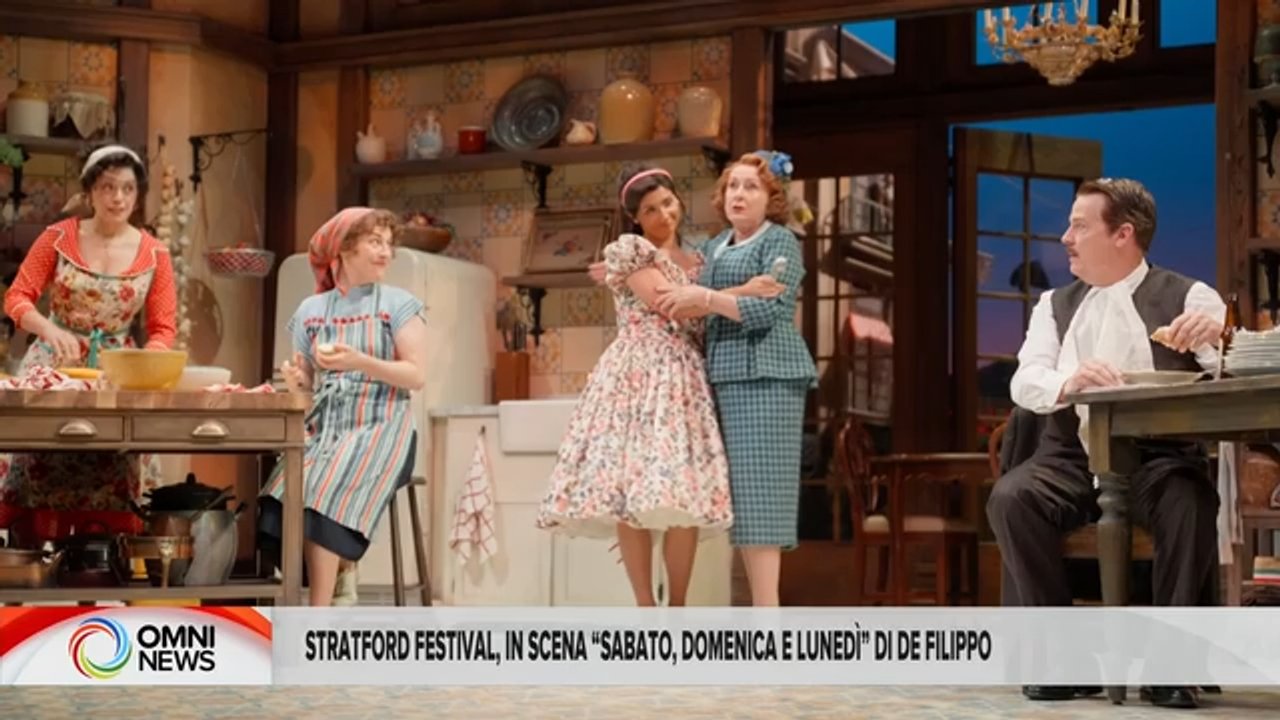 Eduardo De Filippo in scena a Stratford, in Ontario