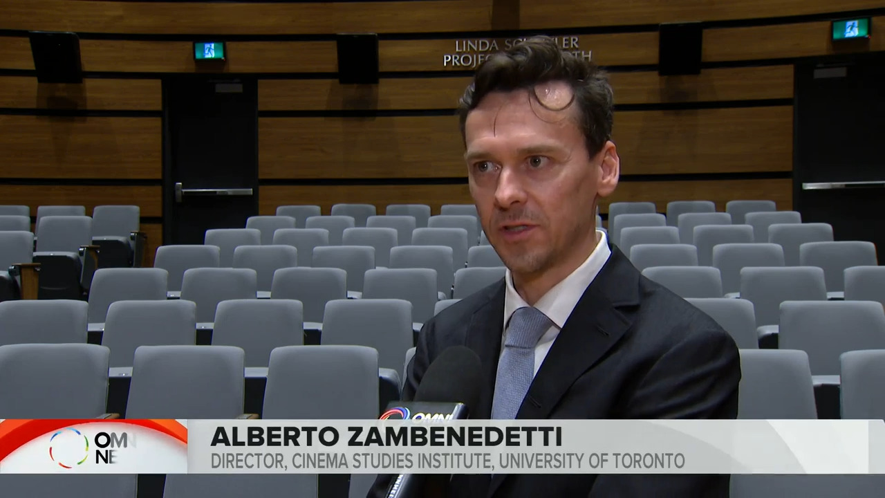 È Alberto Zambenedetti il nuovo direttore del Cinema Studies Institute dell'Università di Toronto