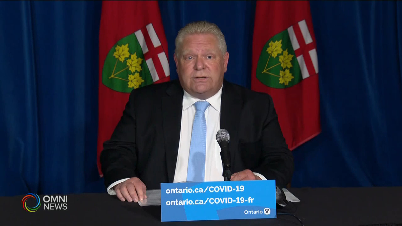 省府宣布居家令 最少延長至6月2日 -- May 13, 2021 (ON)