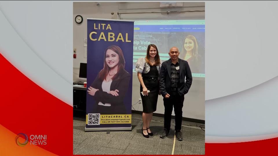 Tumatakbo ang isang Pinay sa Conservative Nomination Race sa Fleetwood Port Kells, Surrey, B.C.