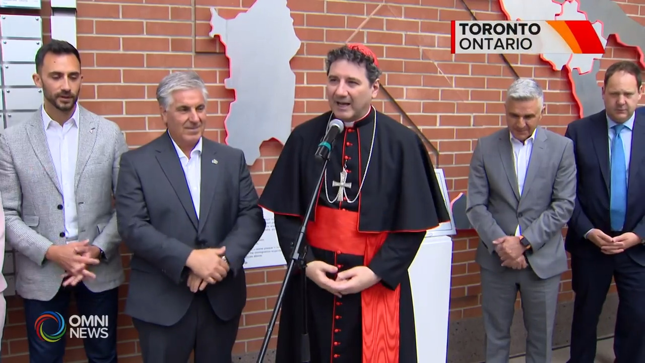 Toronto, il cardinale Francis...