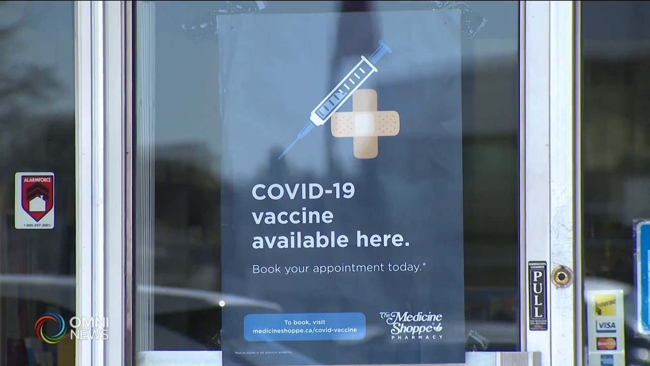 安省多家药房为省民注射新冠疫苗－ Mar 12, 2021