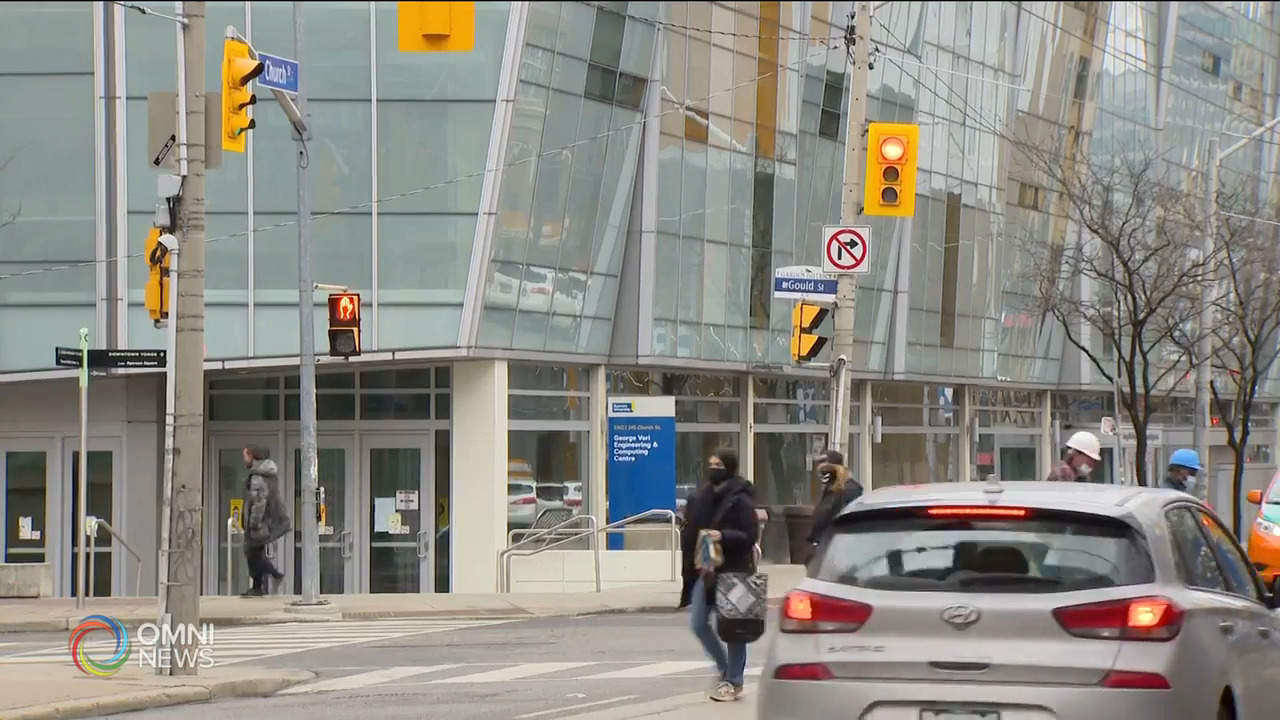 市中心再現歧視亞裔仇恨字句 -- Mar 26, 2021 (ON)