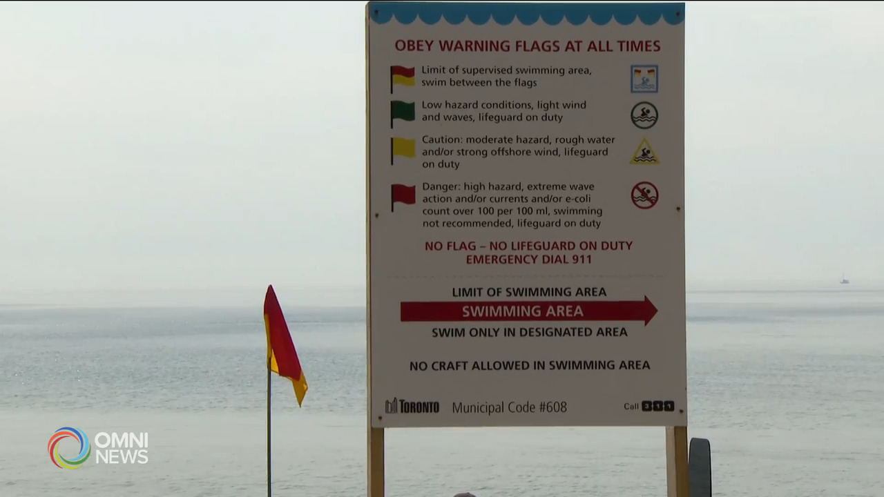 多倫多湖灘水質檢測報告有改善 -- Jul 02, 2021 (ON)