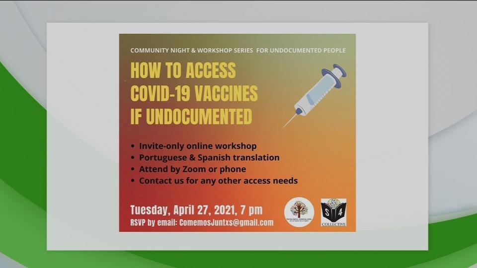 hOW TO ACCESS COVID VACCINE IF INDOCUMENTED