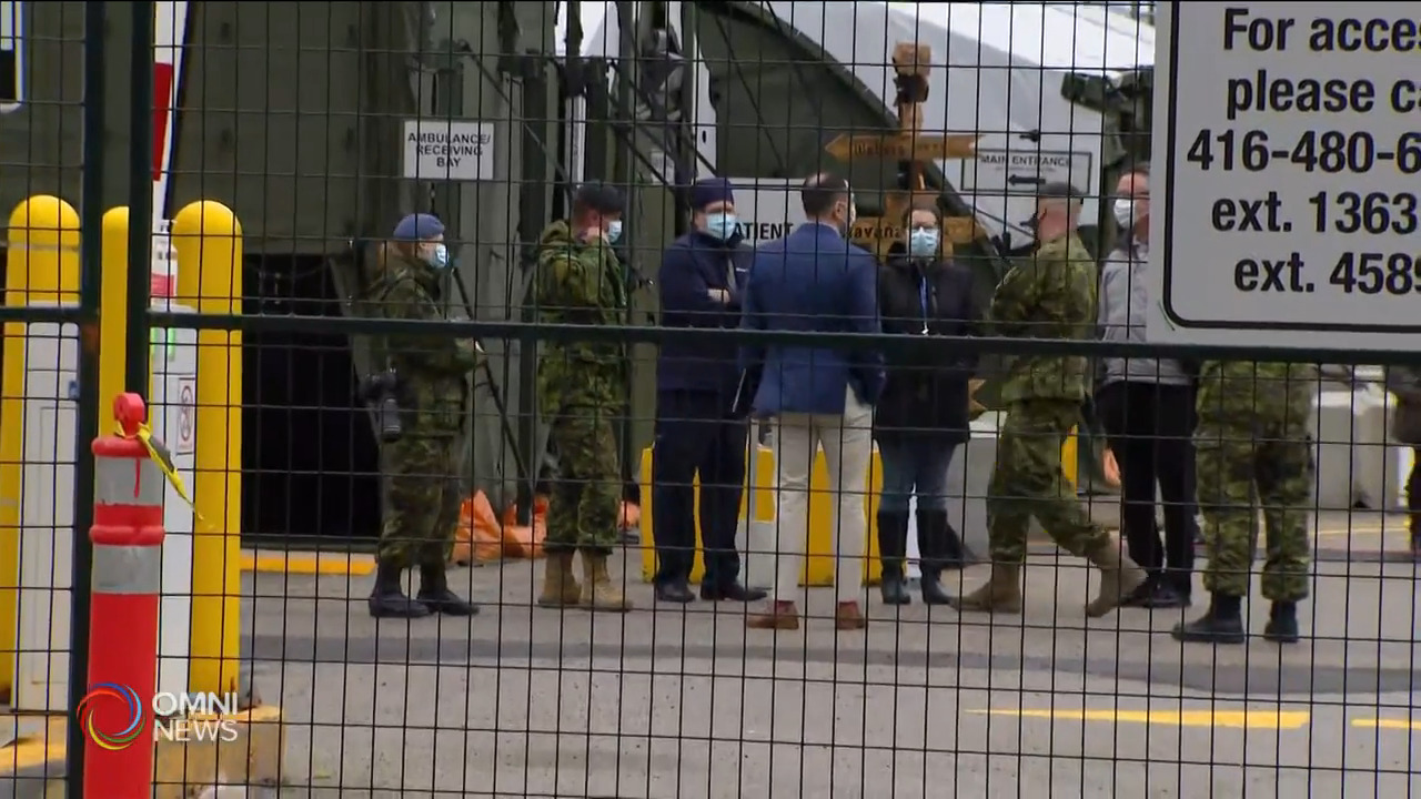 首批軍方醫療人員 進駐新寧醫院 -- Apr 30, 2021 (ON)