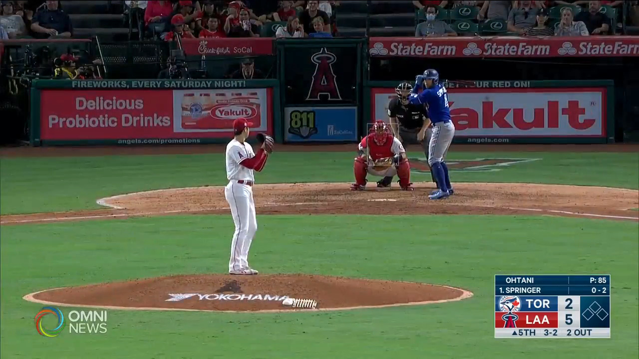 多倫多藍鳥1勝2負不敵洛杉磯天使 -- Aug 13, 2021 (O