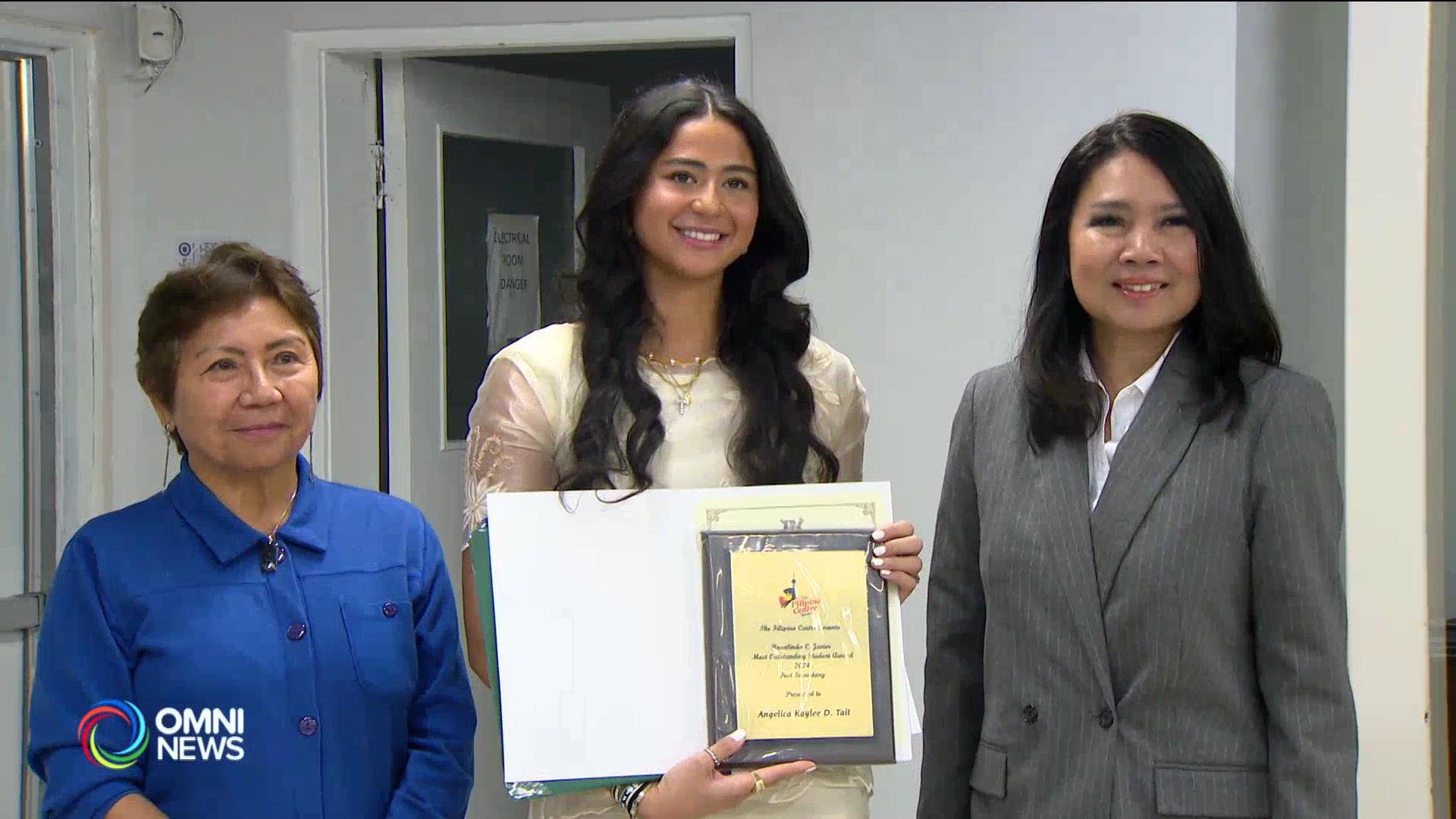 Kontribusyon ng 10 Pinoy student graduates, kinilala ng Filipino community leaders sa Ontario | OMNI News Filipino