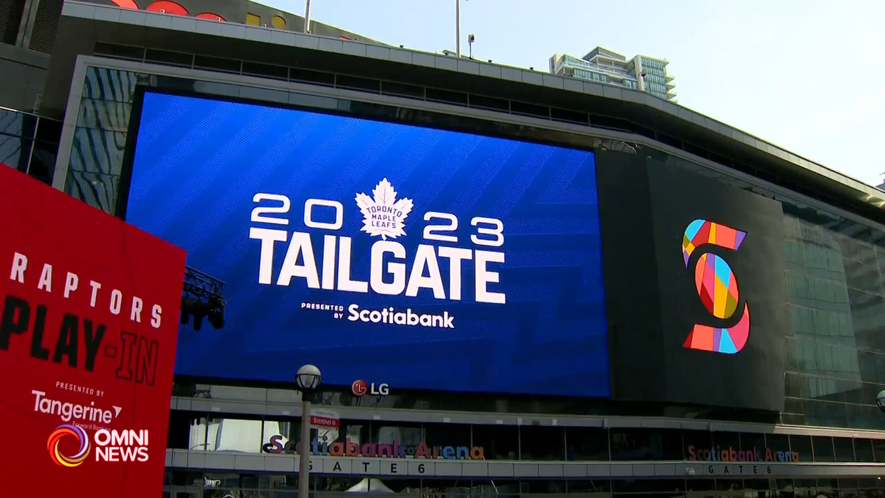 Scotia Bank体育馆户外观赛区设置完成