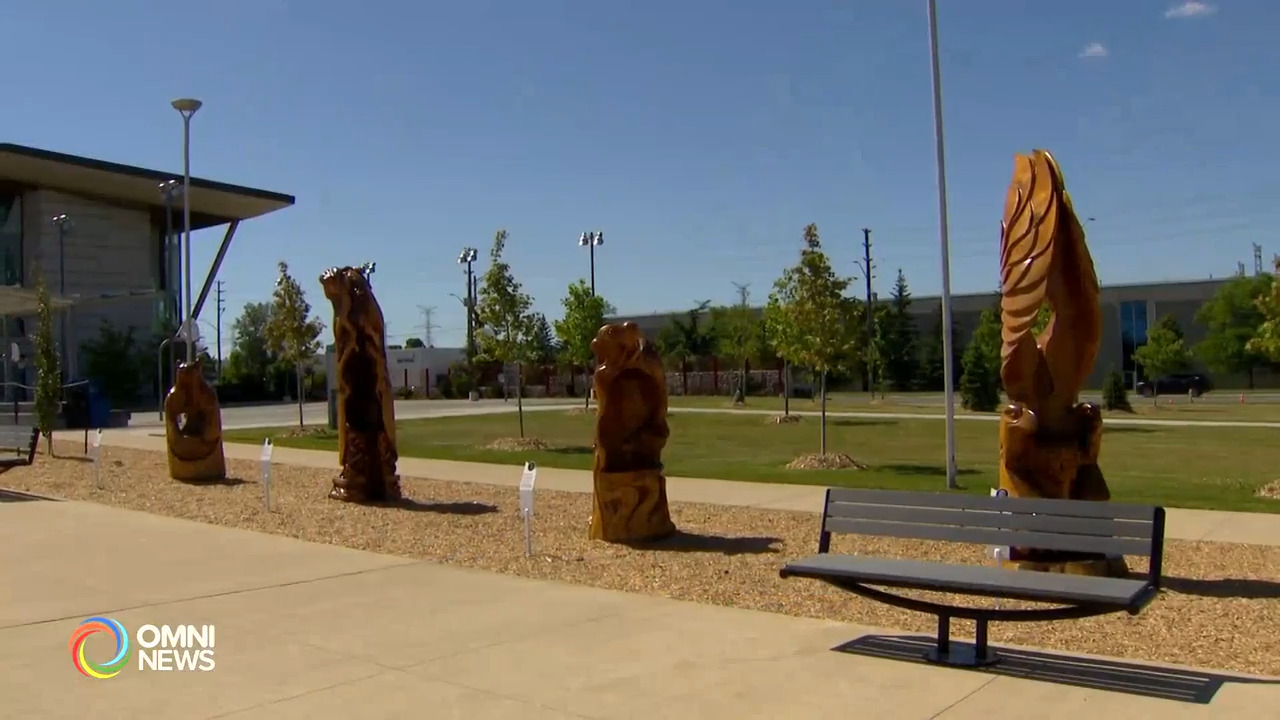 Unionville高中生制作木雕庆祝原住民文化月－ Jun 24, 2022 (ON)
