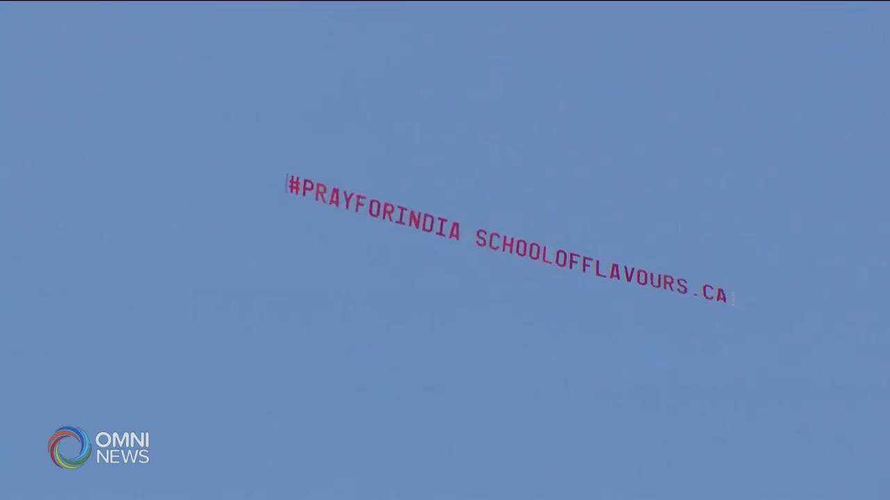 Pray for India Plane in Toronto